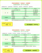 伊耐净修鞋吧(标准店B)配置表