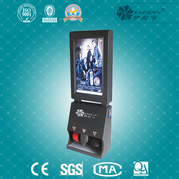 液晶广告型投币擦鞋机32寸